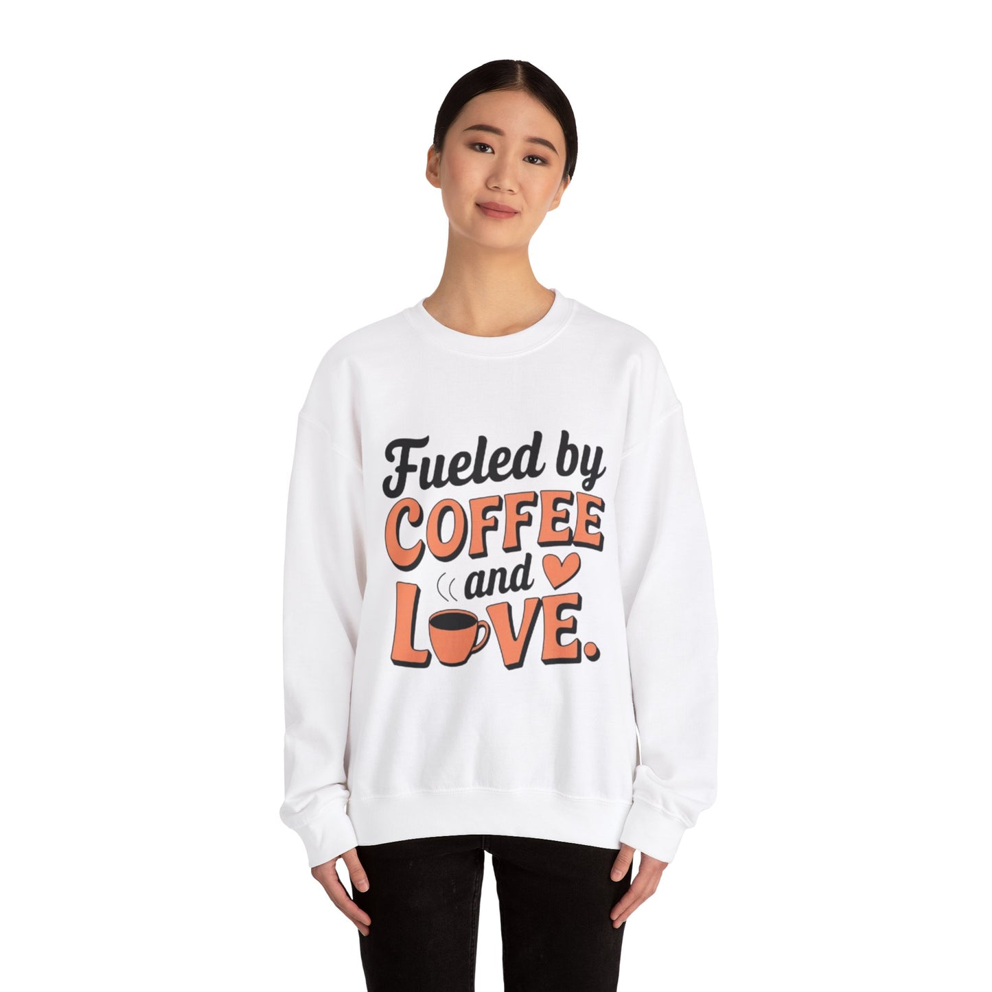 Cinched Bottom Hoodie - Fueled by Coffee and Love