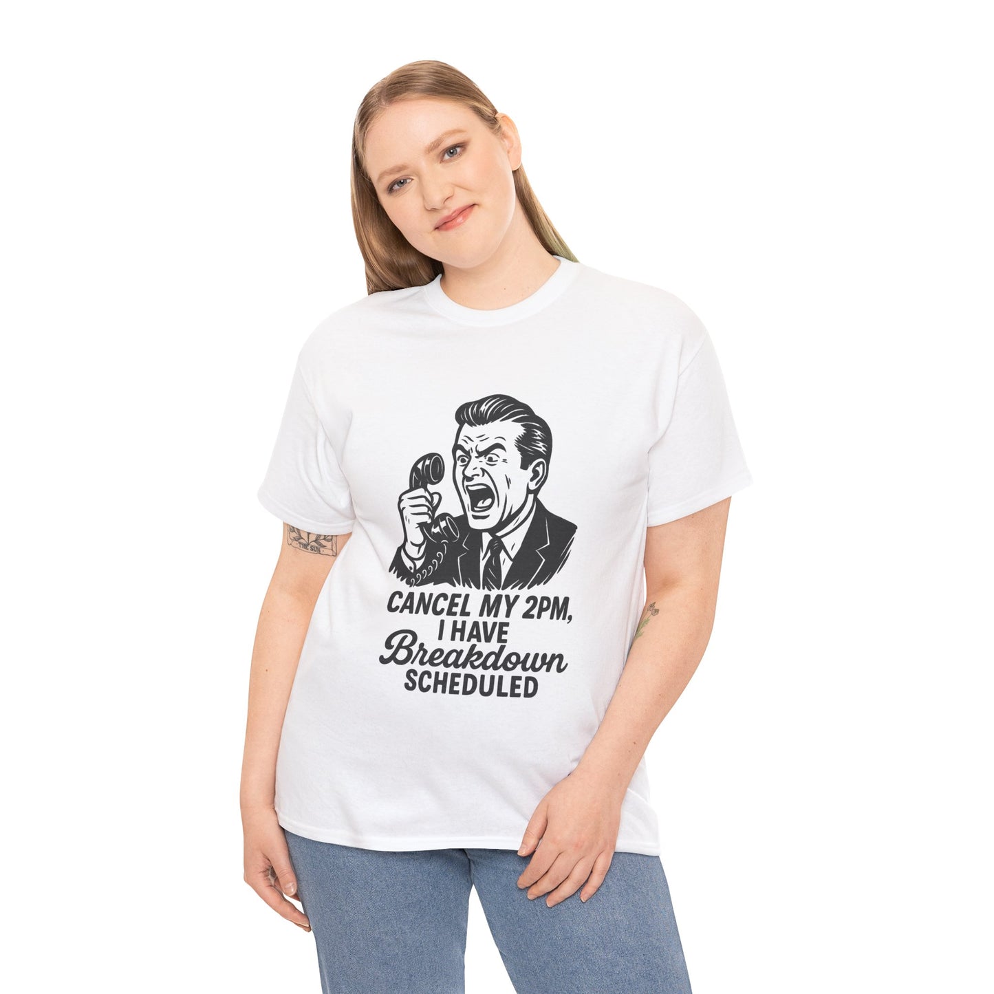 Humorous Unisex Cotton Tee – Perfect Gift for Stress Relief
