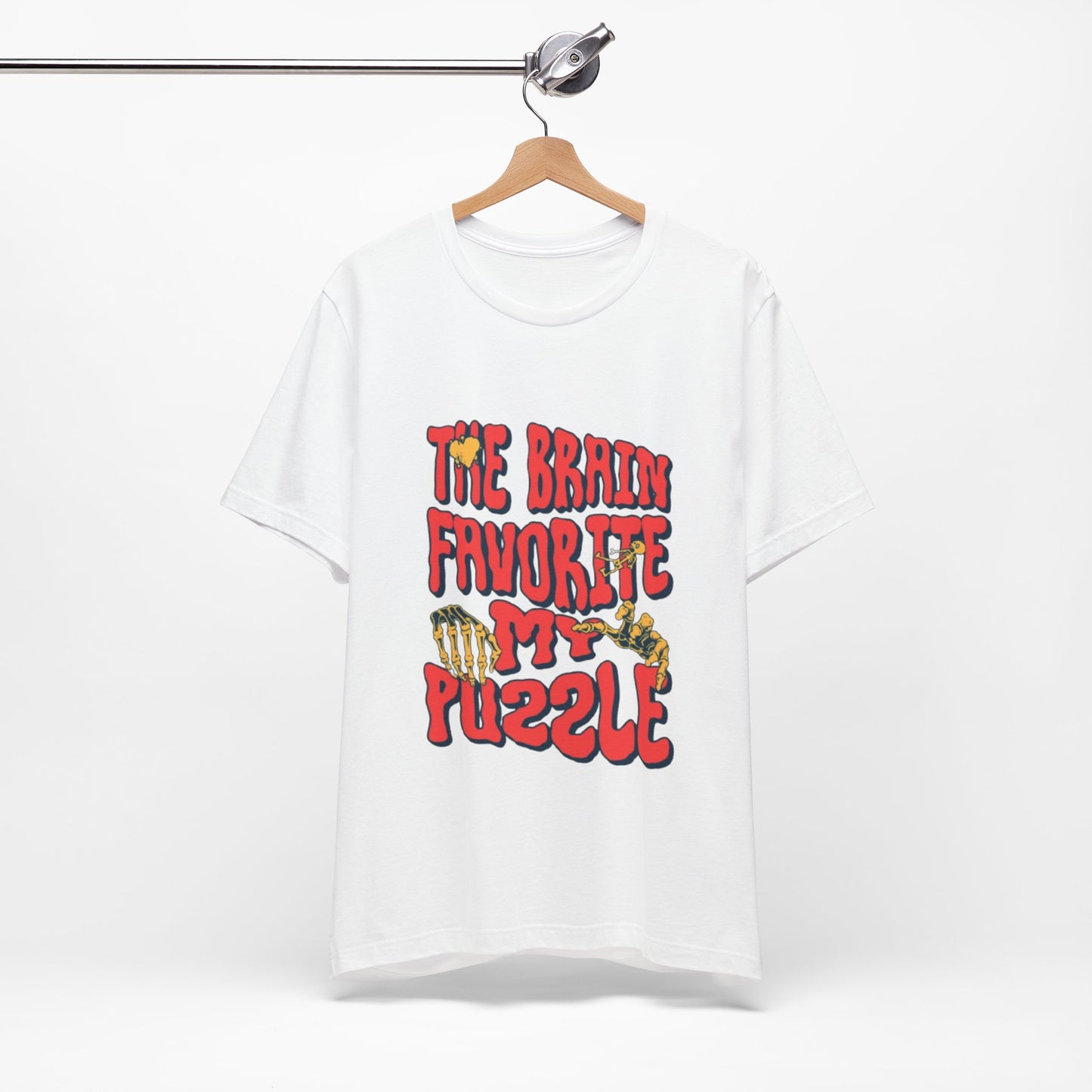 Psychology Enthusiast Unisex Tee - The Brain is my Favorite Puzzle