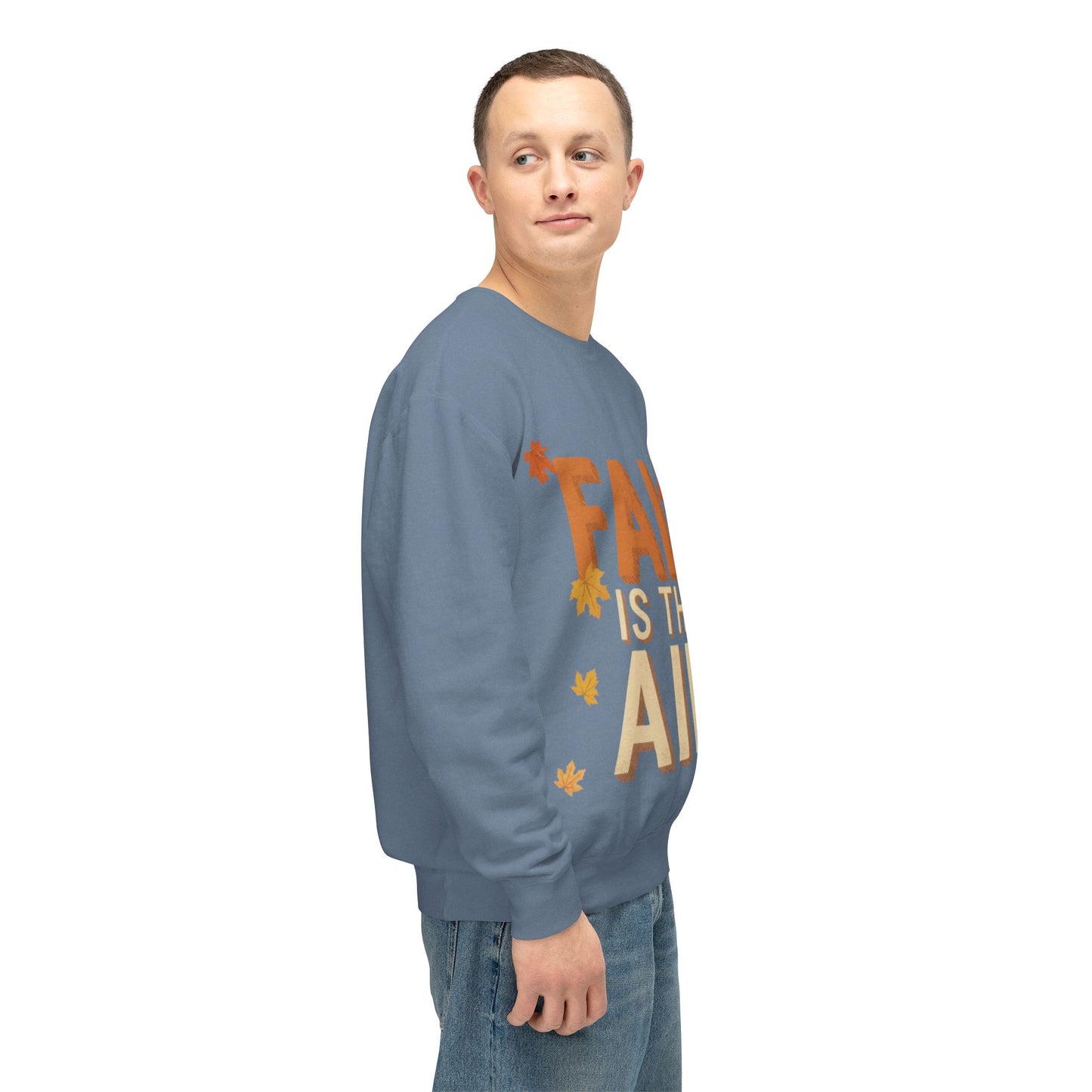 Fall Vibes Crewneck Sweatshirt - Unisex Lightweight