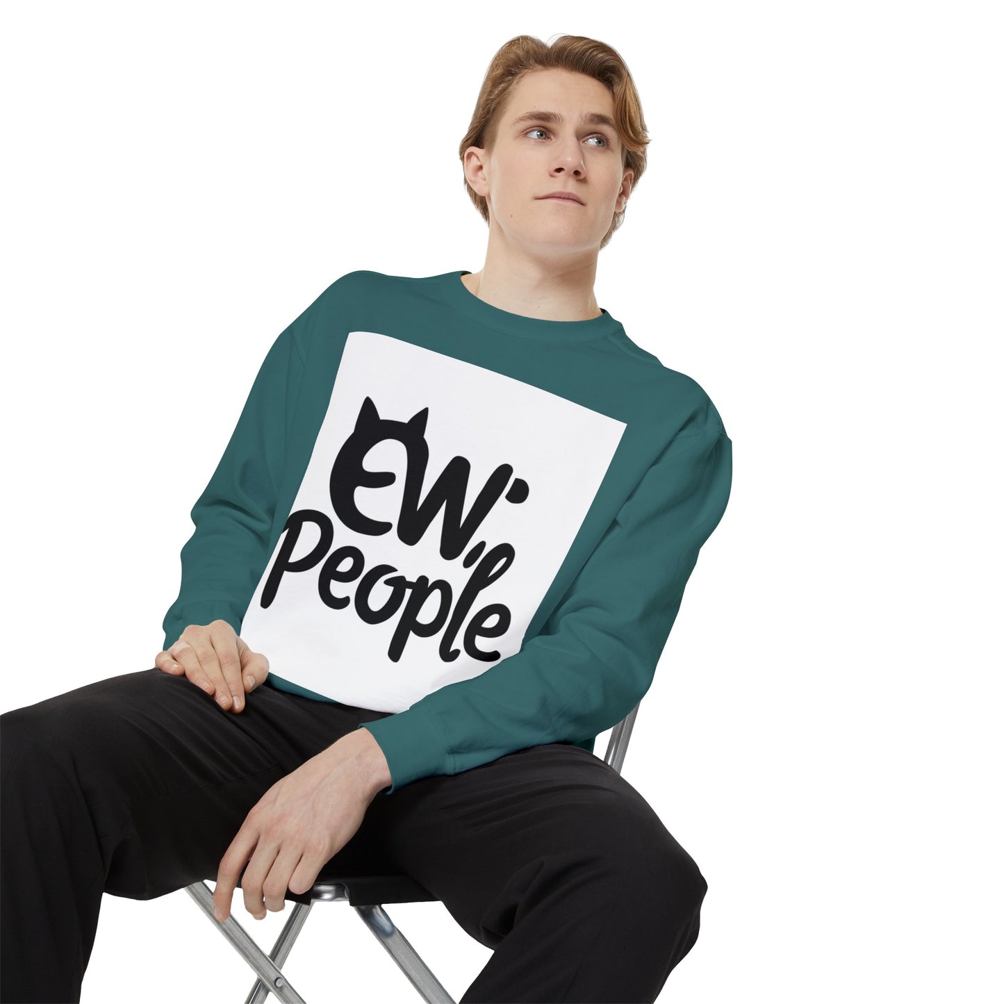 Unisex Garment-Dyed Sweatshirt