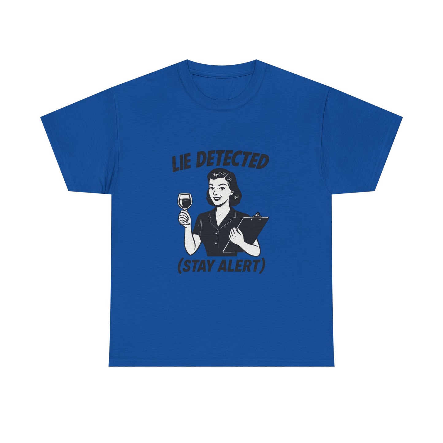 Funny Lie Detected Unisex Tee