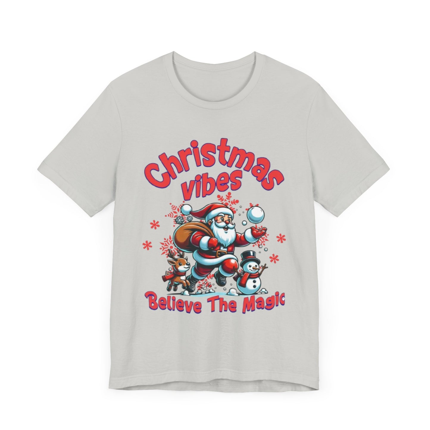 Unisex Jersey Short Sleeve Tee -Christmas vibes