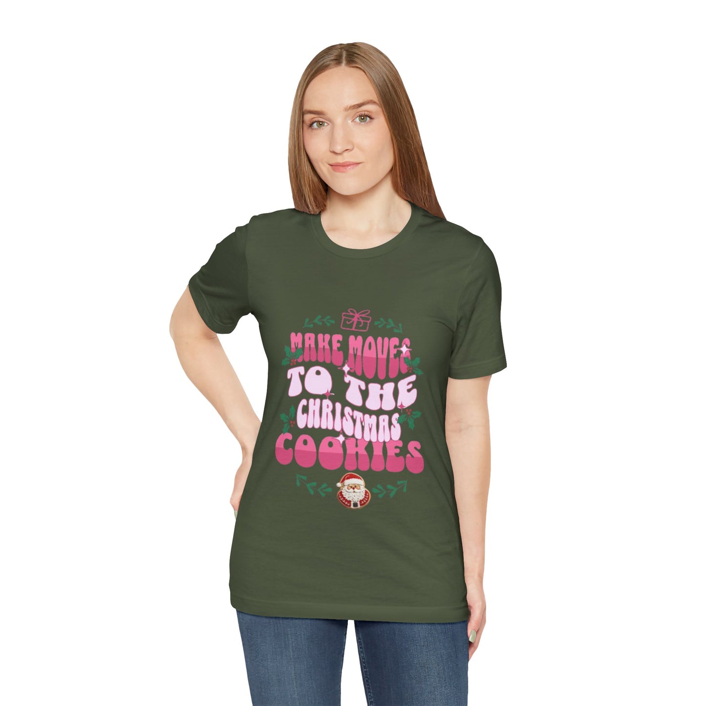 Christmas Cookies Jersey Short Sleeve Tee