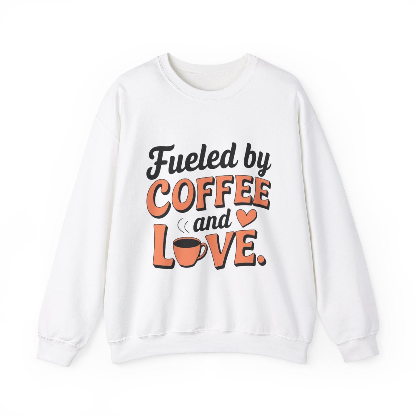 Cinched Bottom Hoodie - Fueled by Coffee and Love