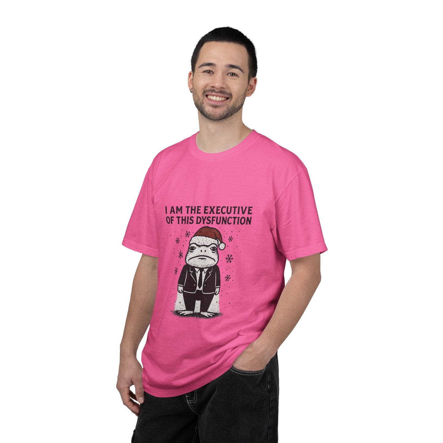I Am The Executive Of This Dysfunction Frog Tee | Funny Sarcastic Therapist Shirt