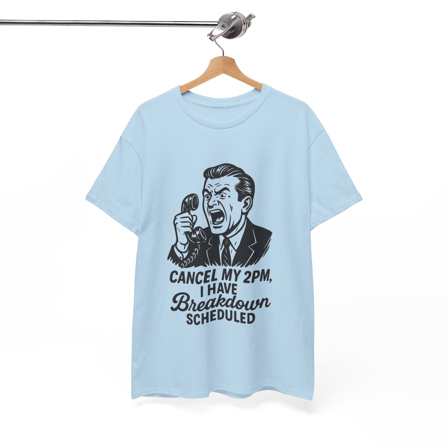 Humorous Unisex Cotton Tee – Perfect Gift for Stress Relief
