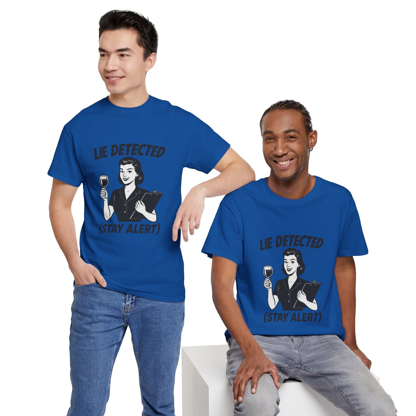 Funny Lie Detected Unisex Tee