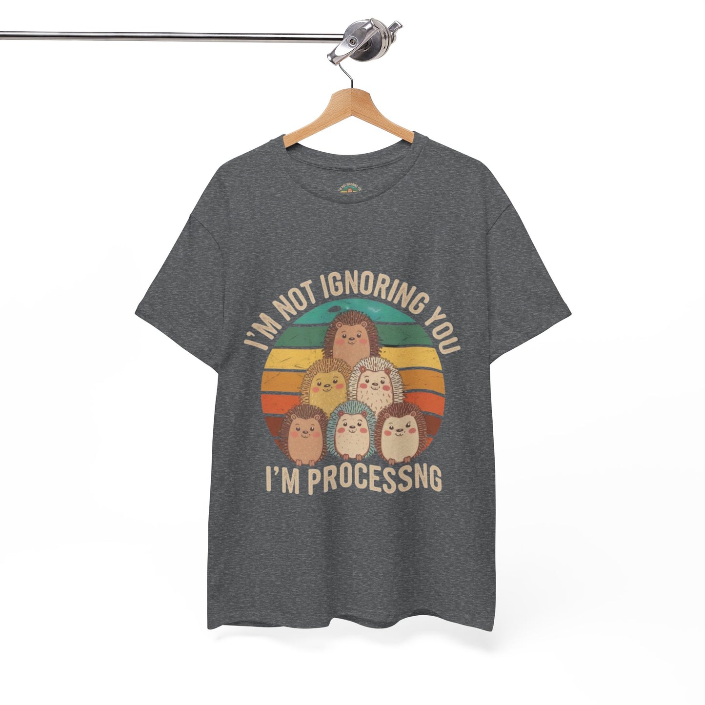 Funny Psychology Unisex Tee - 'I'm Not Ignoring You, I'm Processing'