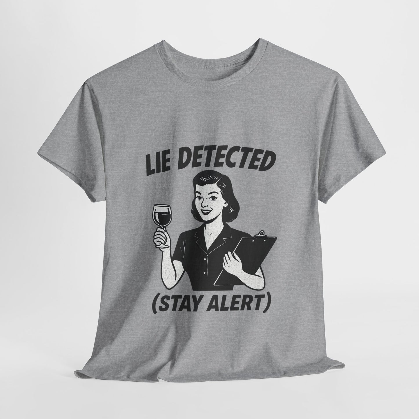 Funny Lie Detected Unisex Tee
