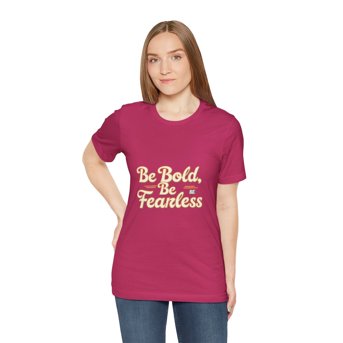 Sleeve Tee -Be Bold Be Fearless