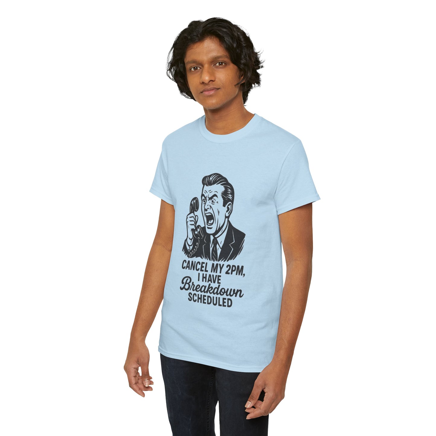 Humorous Unisex Cotton Tee – Perfect Gift for Stress Relief