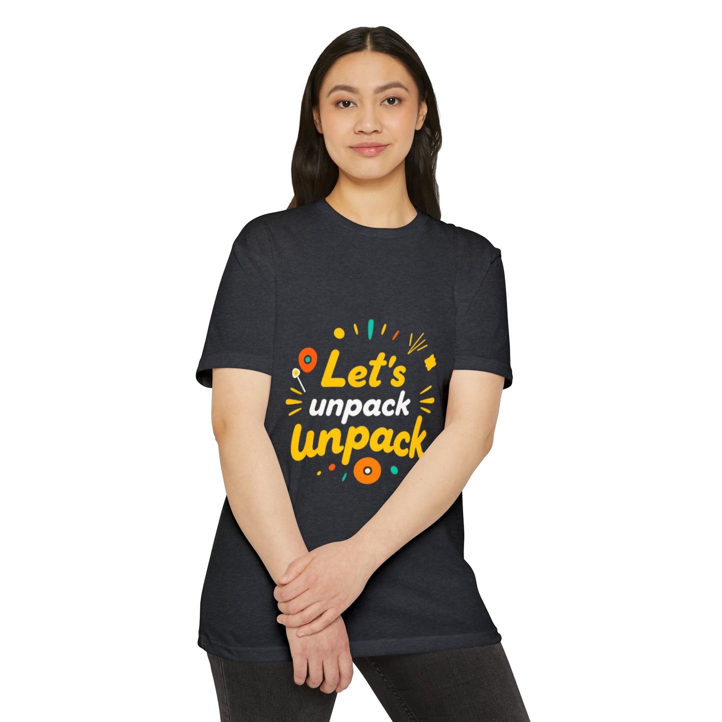 Graphic Tee Unisex T-Shirt  - Let's Unpack Design