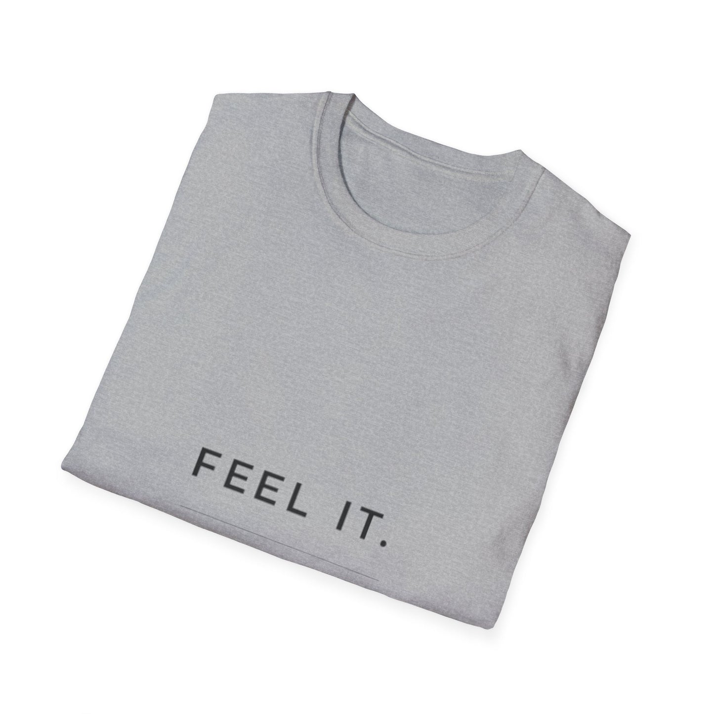 Feel It. Heal It T-Shirt – Mental Health Quote Tee, Minimalist Therapy Shirt,