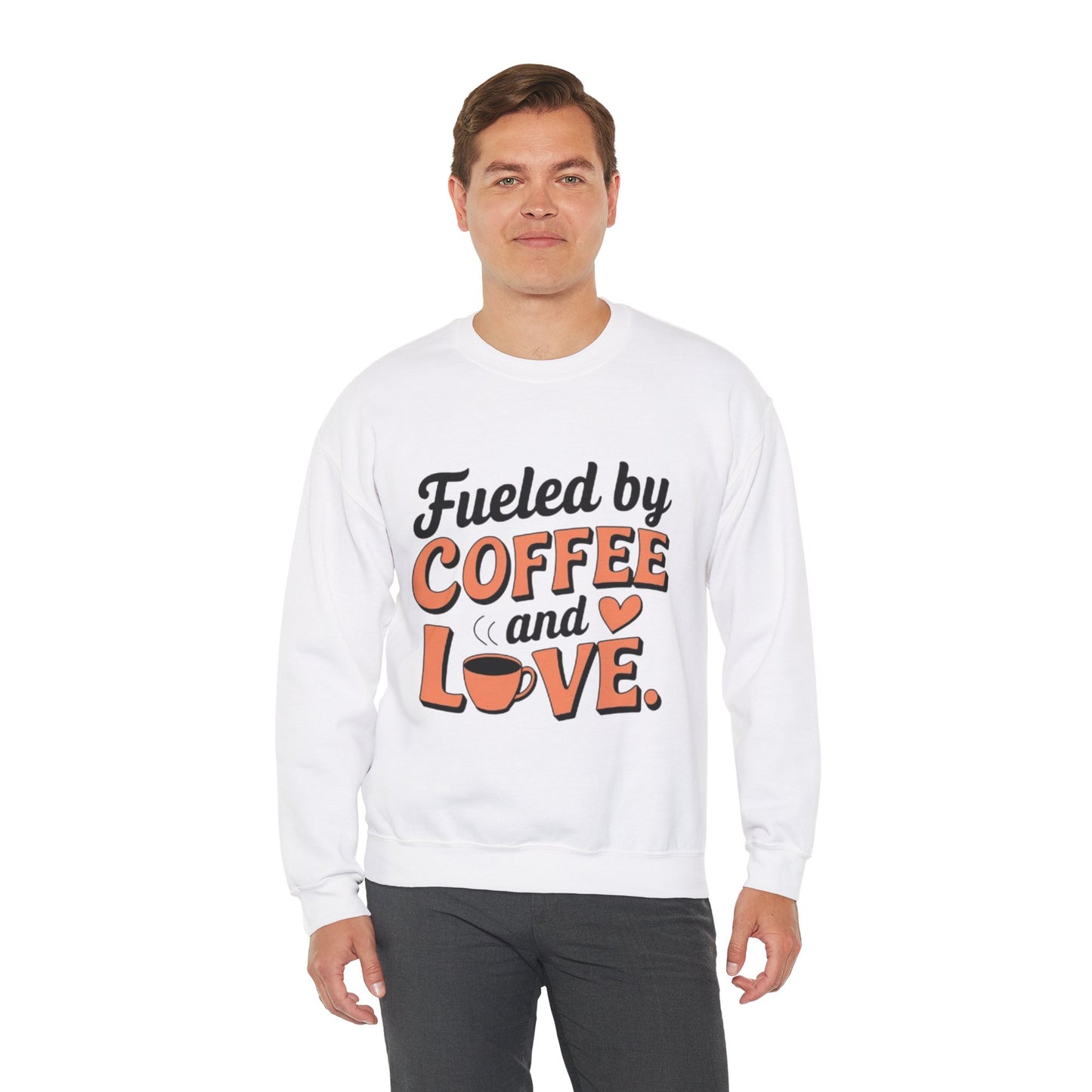 Cinched Bottom Hoodie - Fueled by Coffee and Love