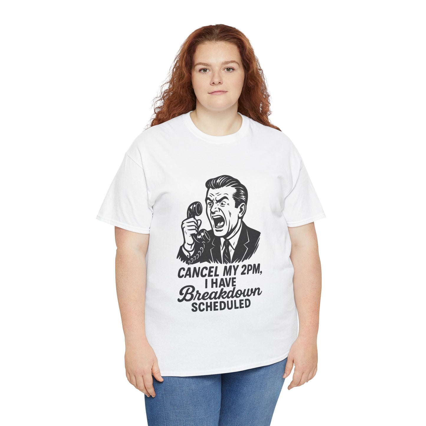 Humorous Unisex Cotton Tee – Perfect Gift for Stress Relief