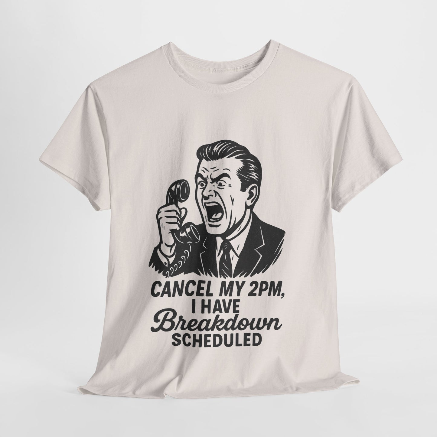 Humorous Unisex Cotton Tee – Perfect Gift for Stress Relief