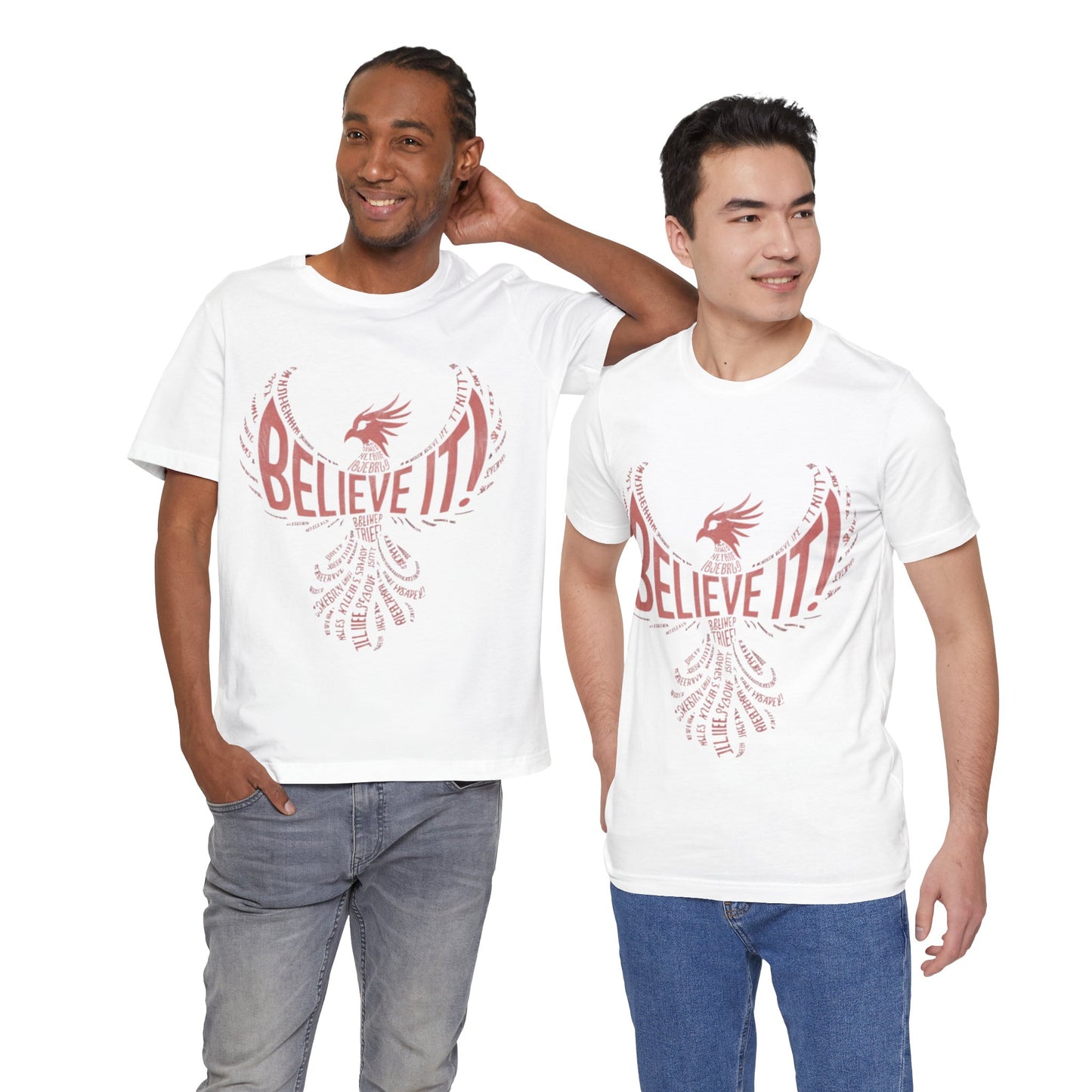 Unisex Jersey Short Sleeve Tee -Believe it