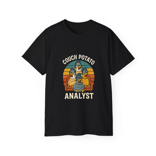Unisex Tee - Couch Potato Analyst