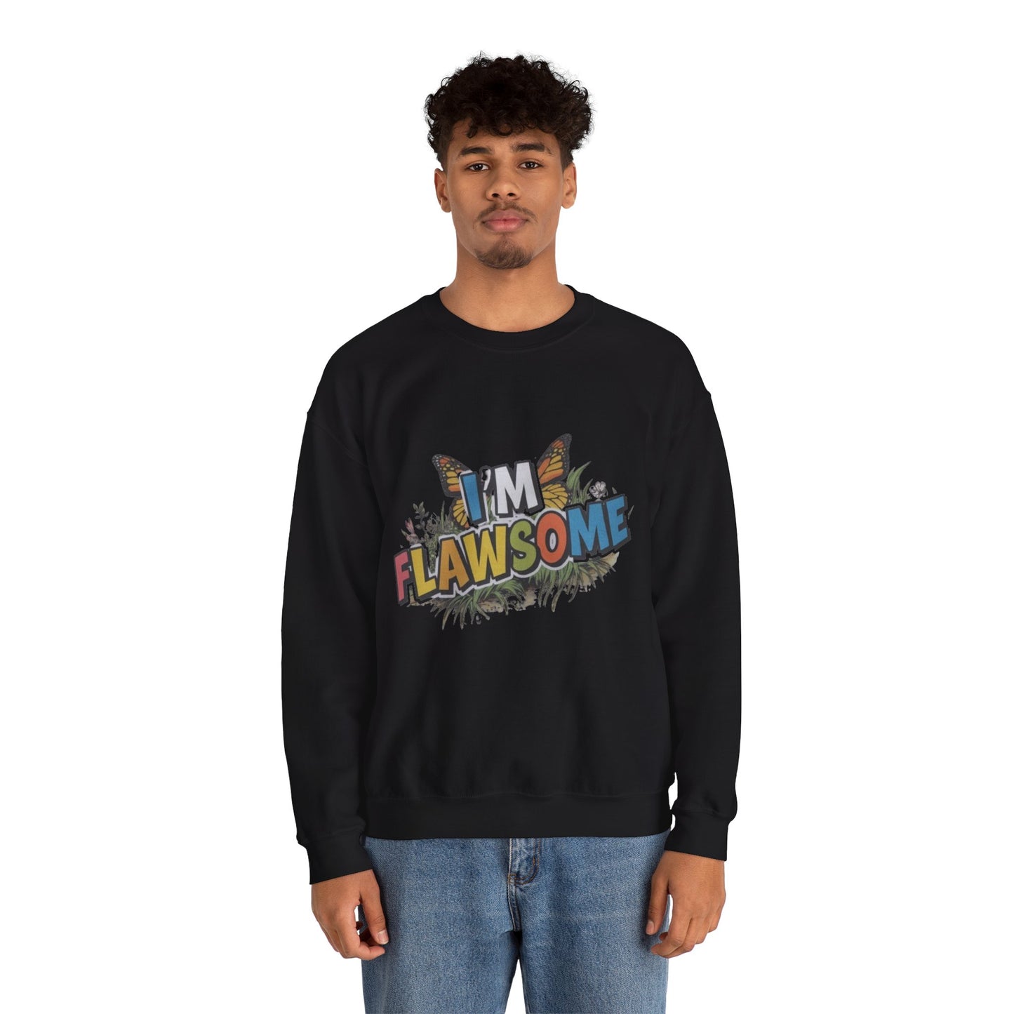 Crewneck Sweatshirt -I'm Flawsome