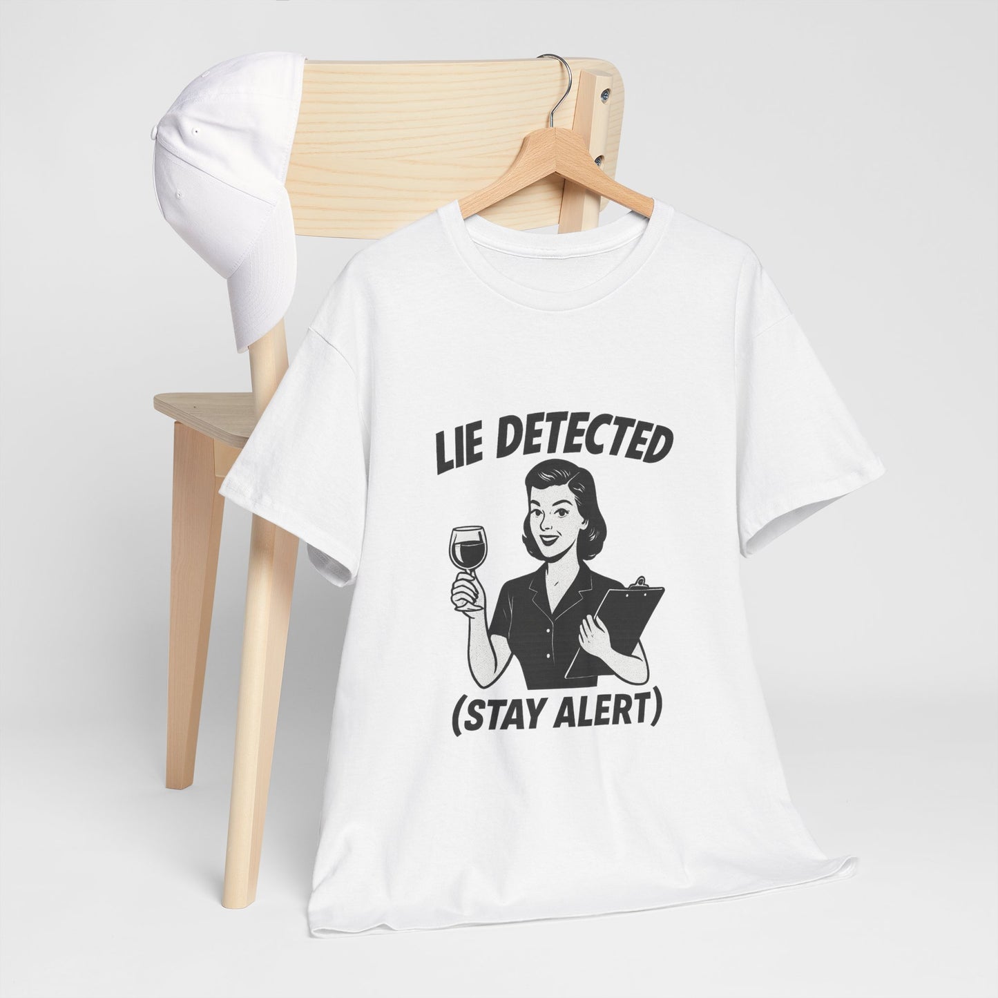 Funny Lie Detected Unisex Tee