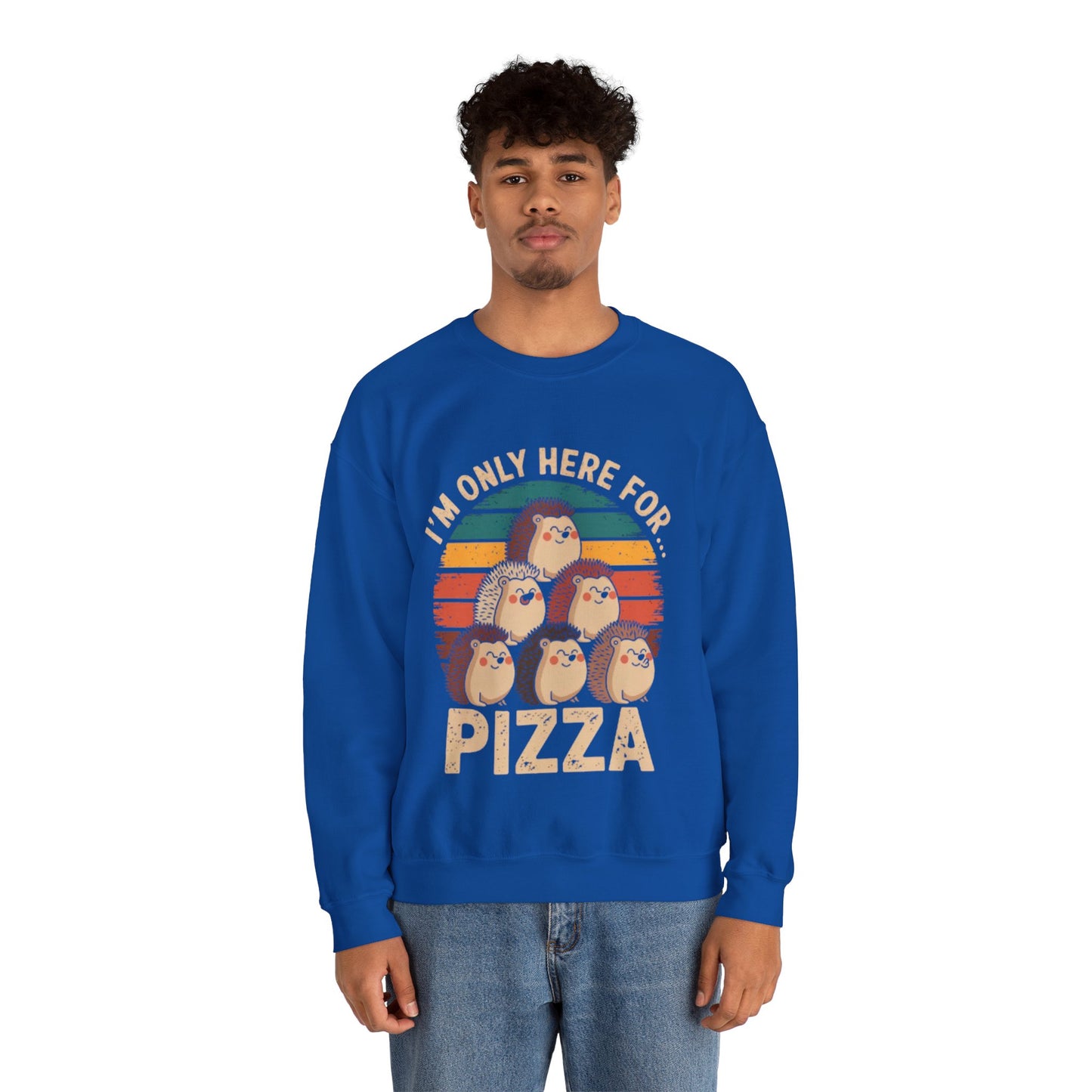 Crewneck Sweatshirt -Pizza Lover