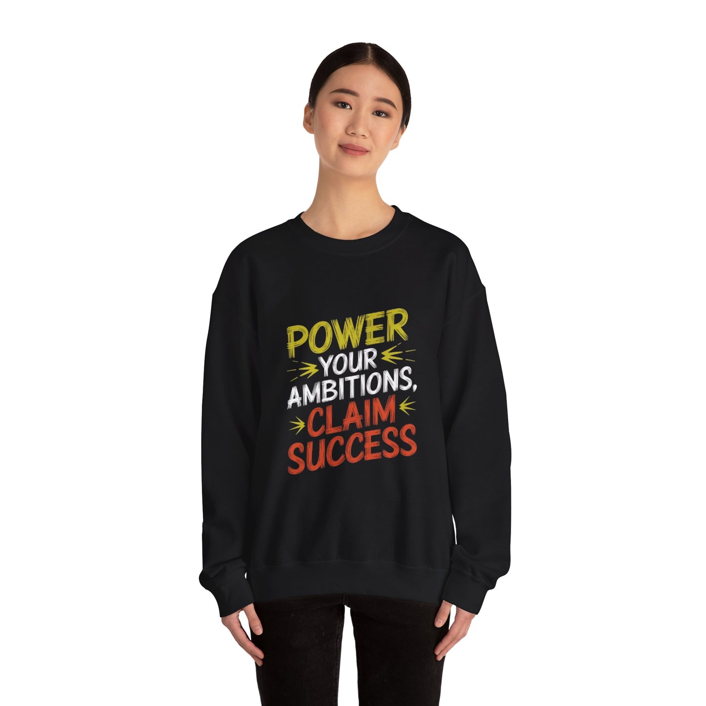 Ambition Power Crewneck Sweatshirt - Unisex Heavy Blend™