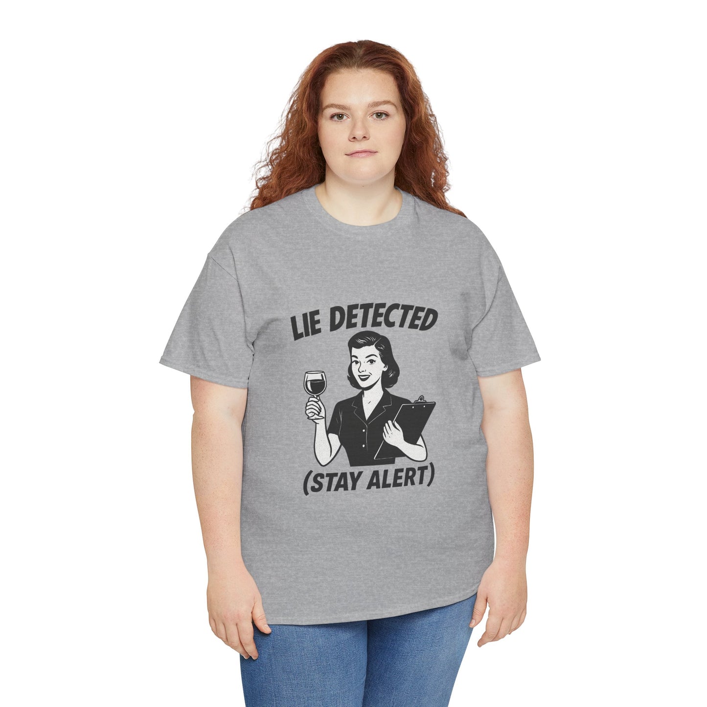 Funny Lie Detected Unisex Tee