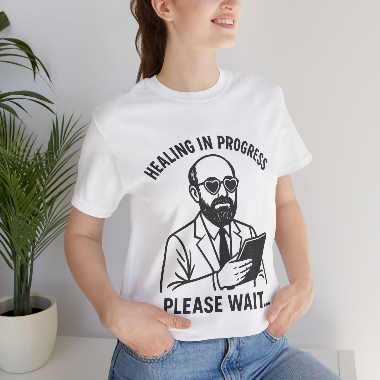 Healing in Progress Unisex Tee, Graphic T-Shirt