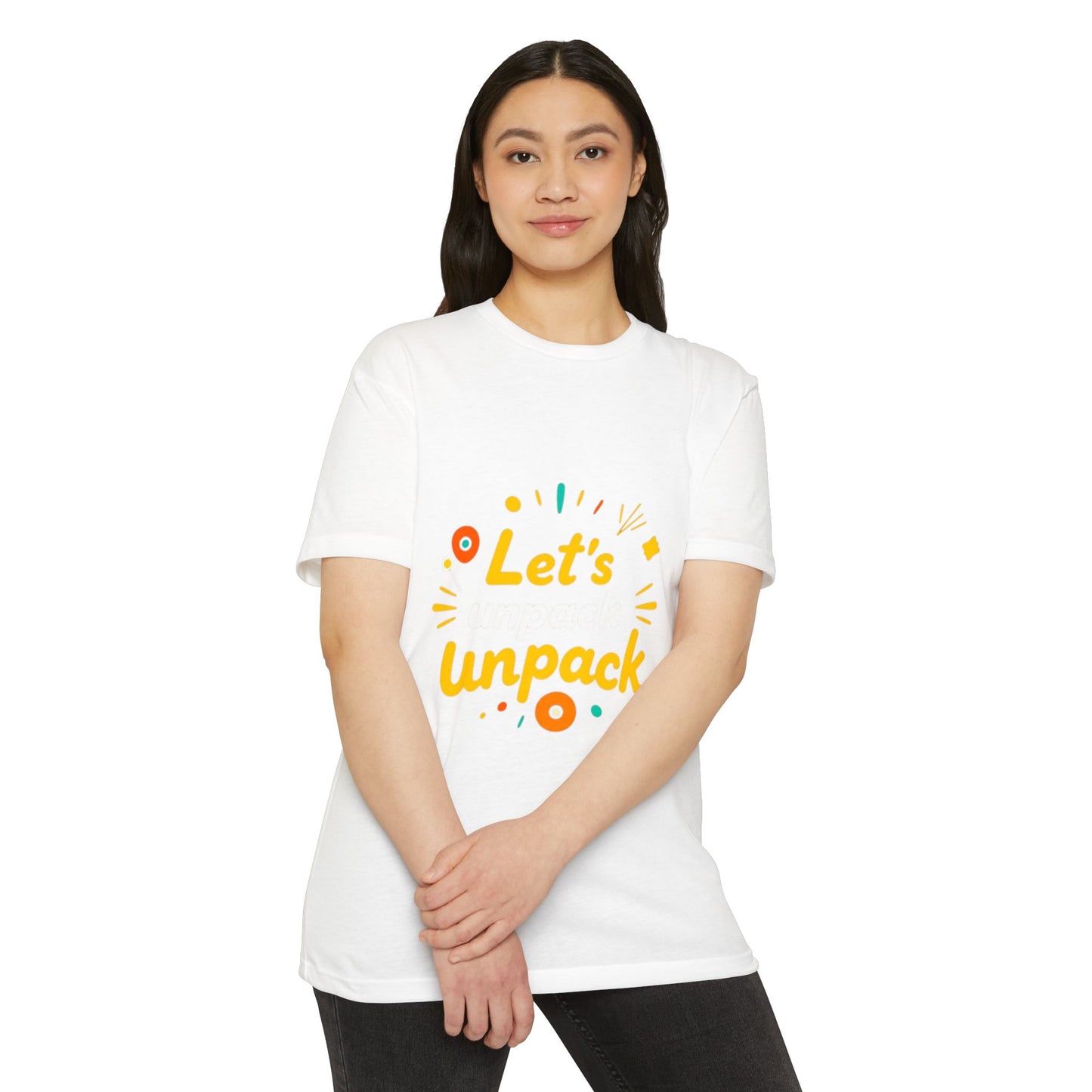 Graphic Tee Unisex T-Shirt  - Let's Unpack Design