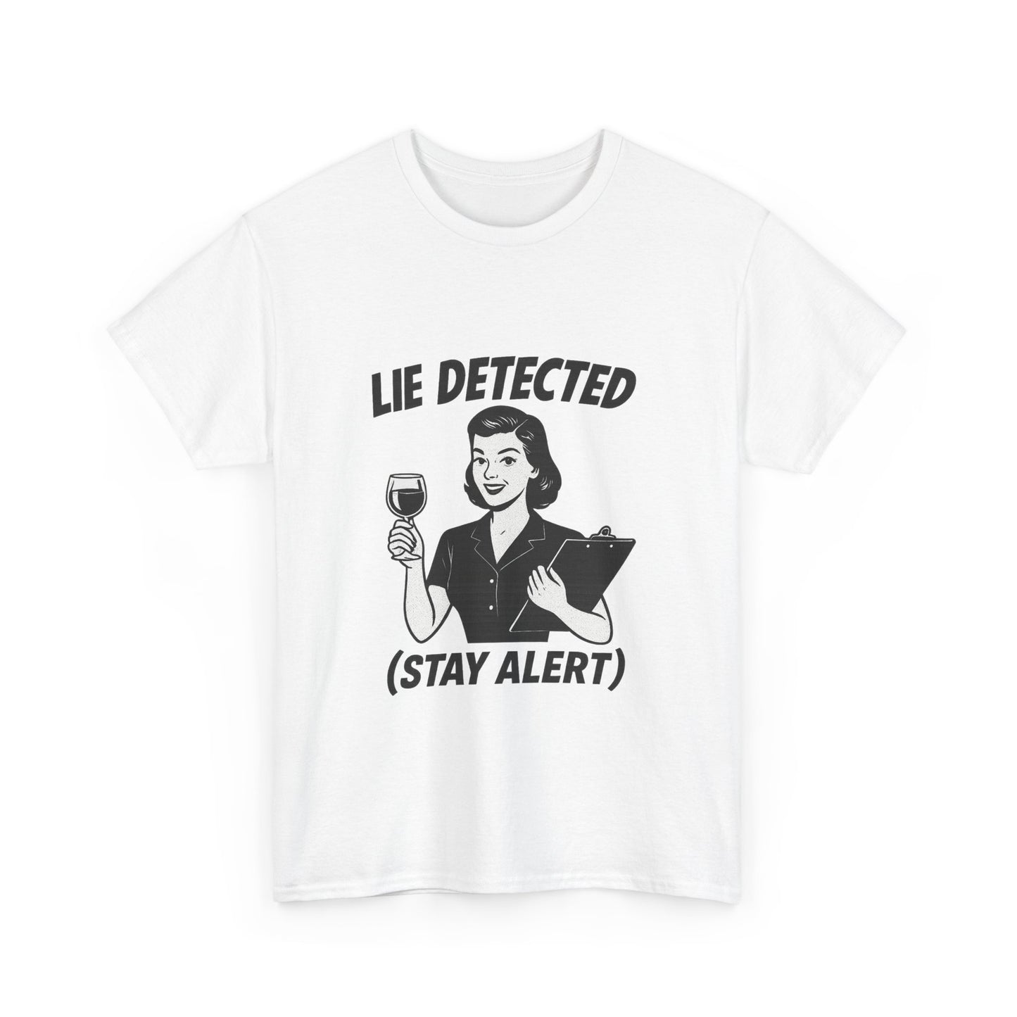 Funny Lie Detected Unisex Tee