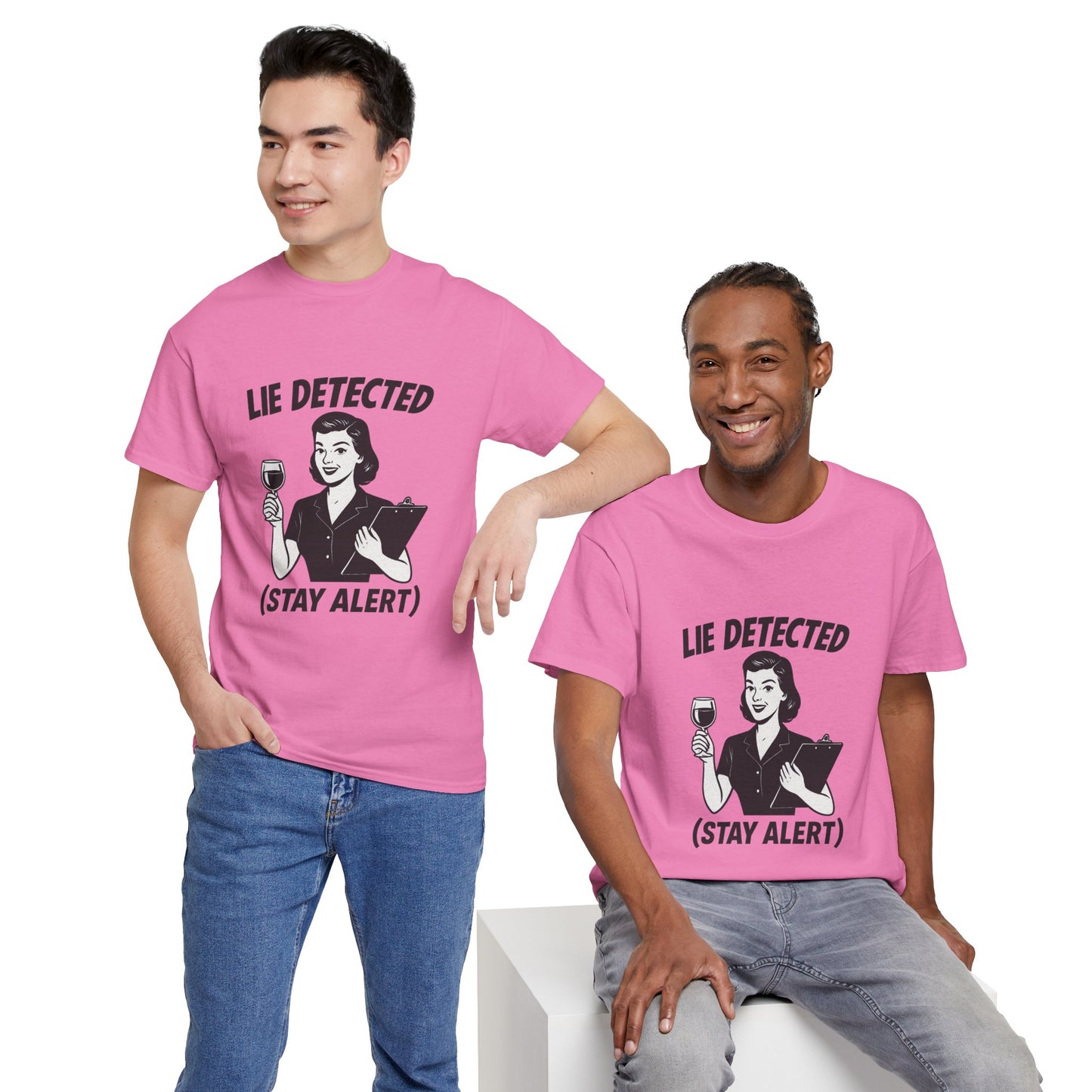 Funny Lie Detected Unisex Tee