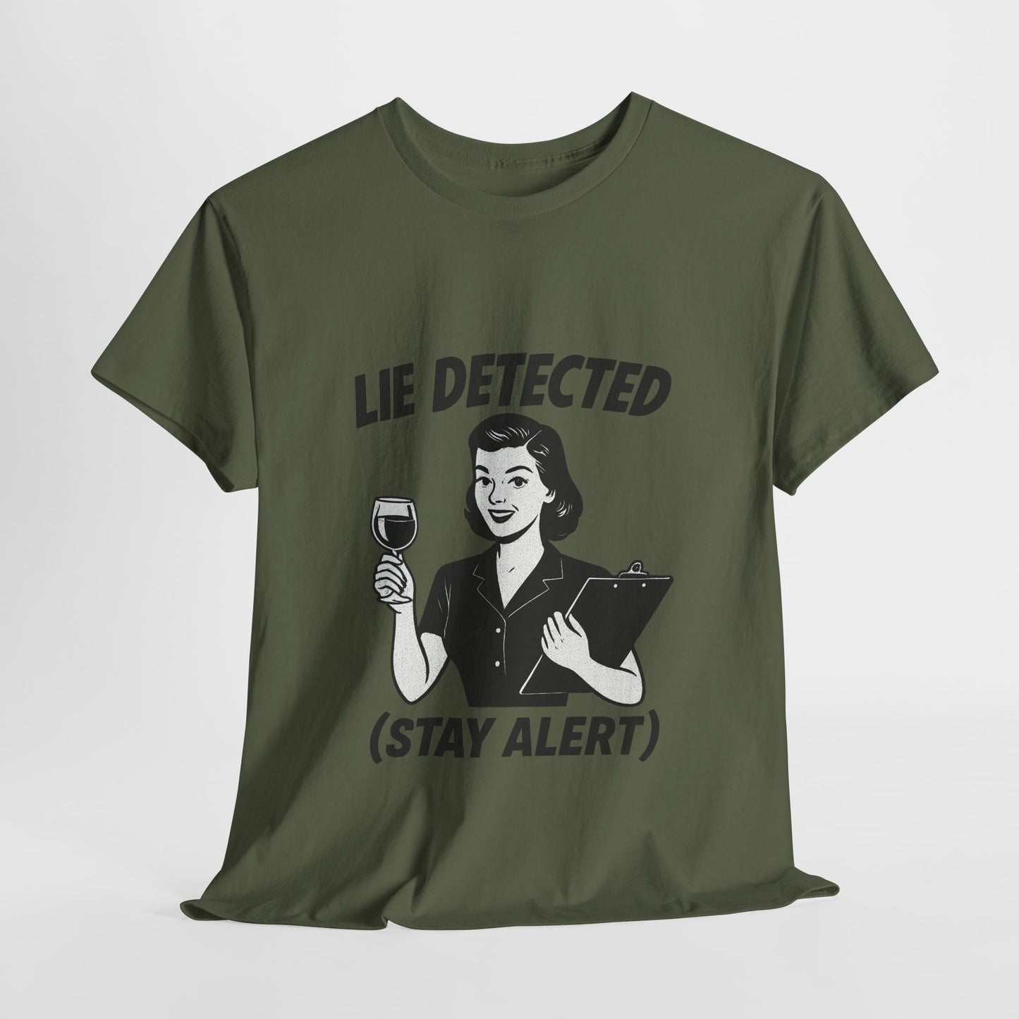 Funny Lie Detected Unisex Tee