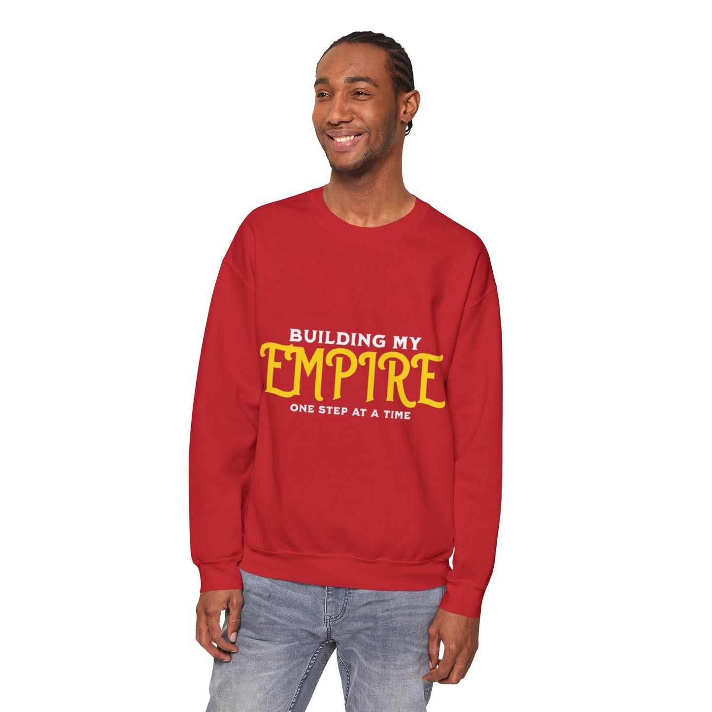 Sweatshirt: Building my Empire - Seasonal Seller Heavy Blend