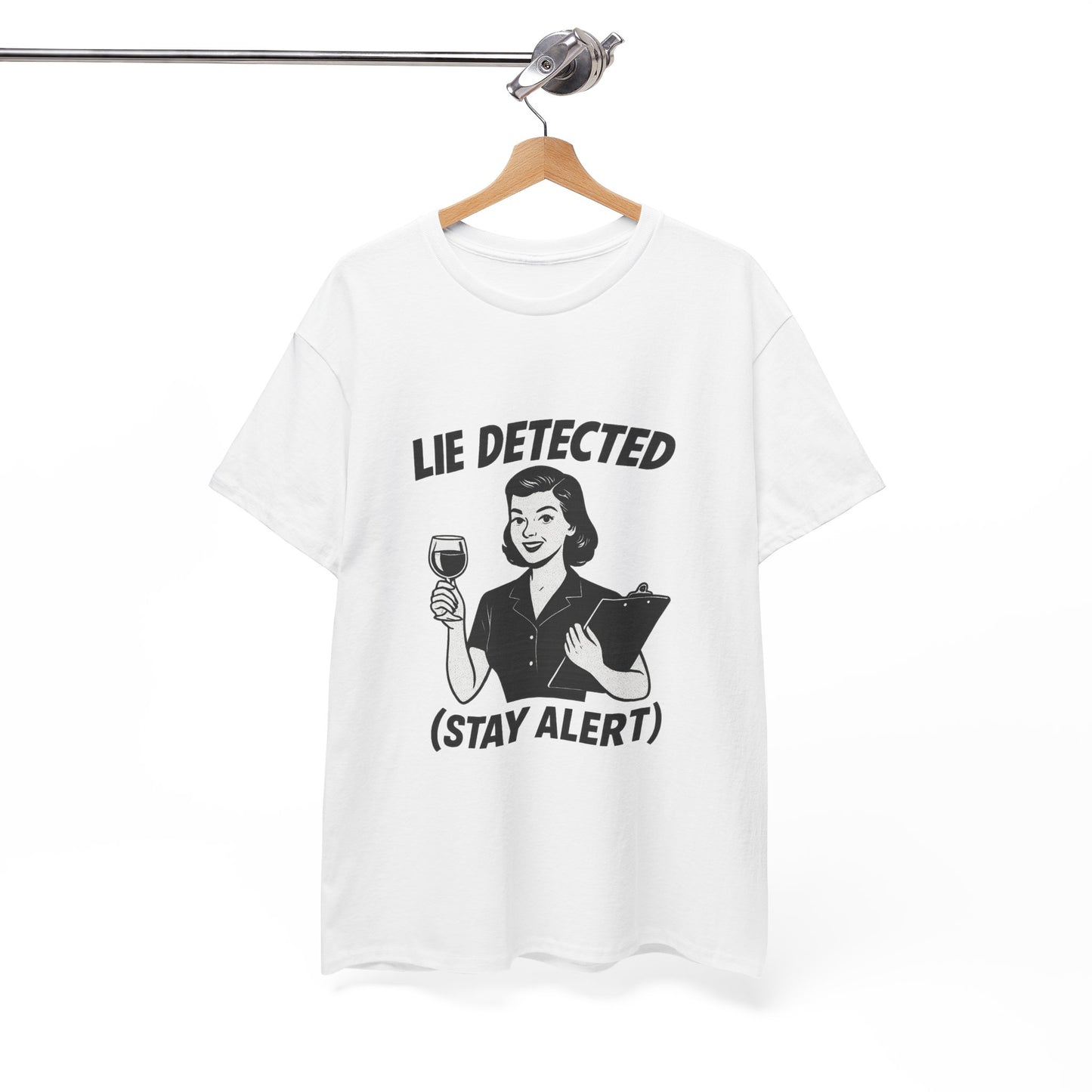 Funny Lie Detected Unisex Tee