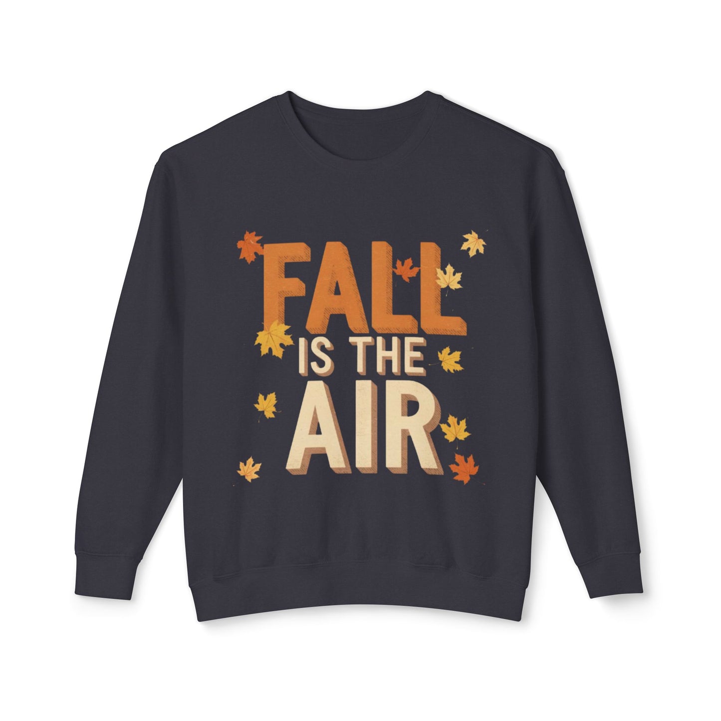 Fall Vibes Crewneck Sweatshirt - Unisex Lightweight