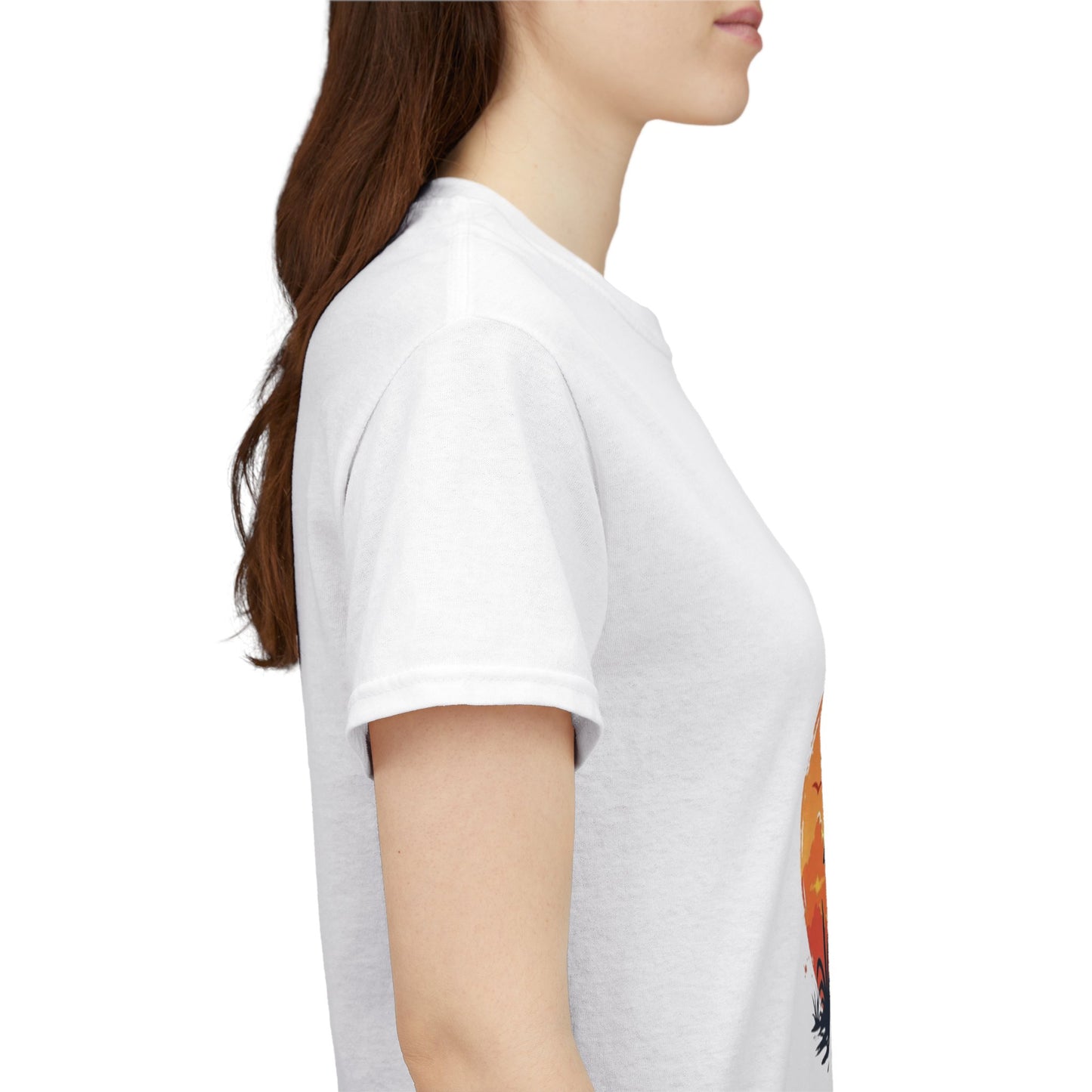 Unisex Heavy Cotton Tee - The Brain is Powerful' Inspirational T-Shirt