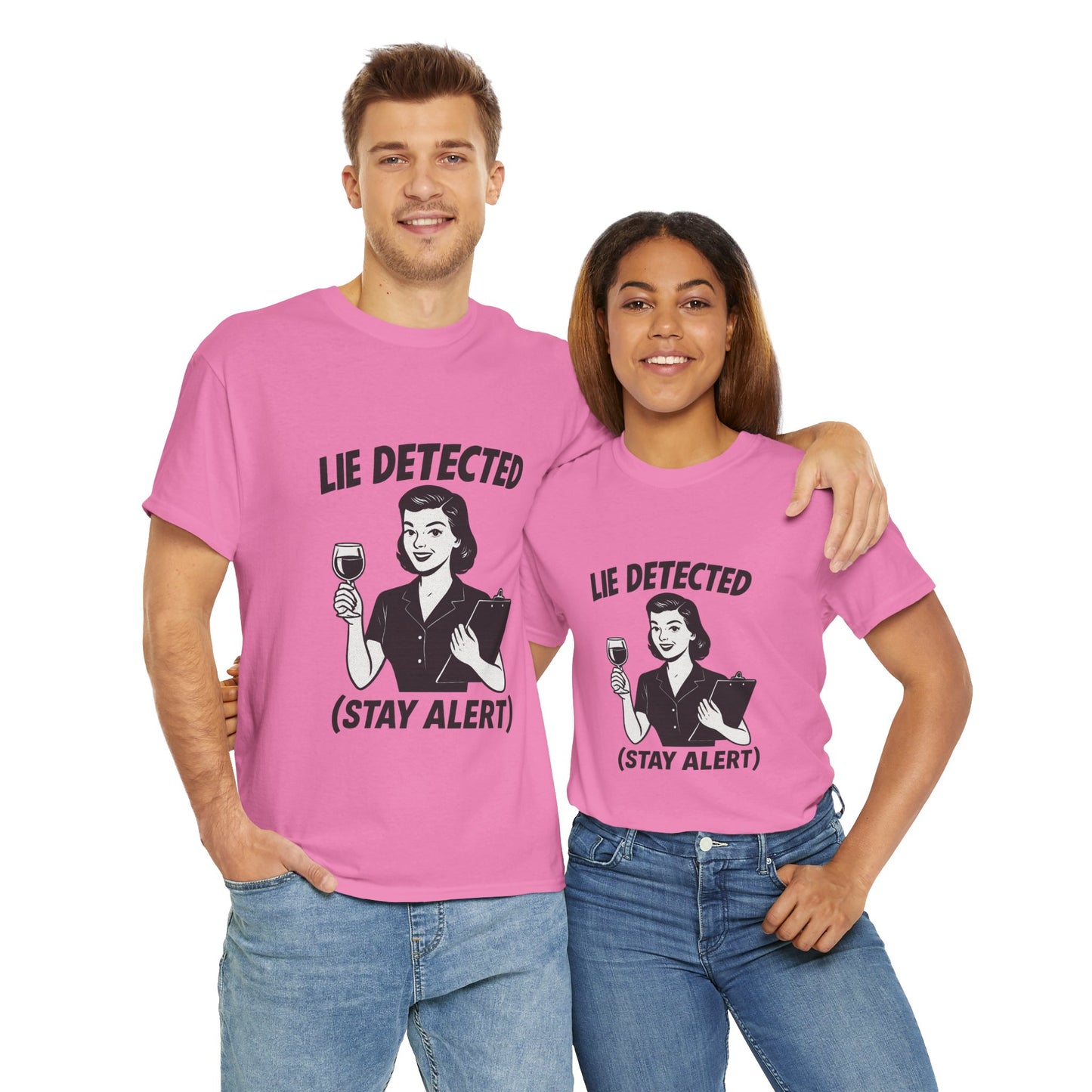 Funny Lie Detected Unisex Tee