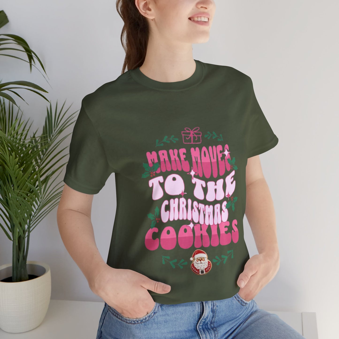 Christmas Cookies Jersey Short Sleeve Tee