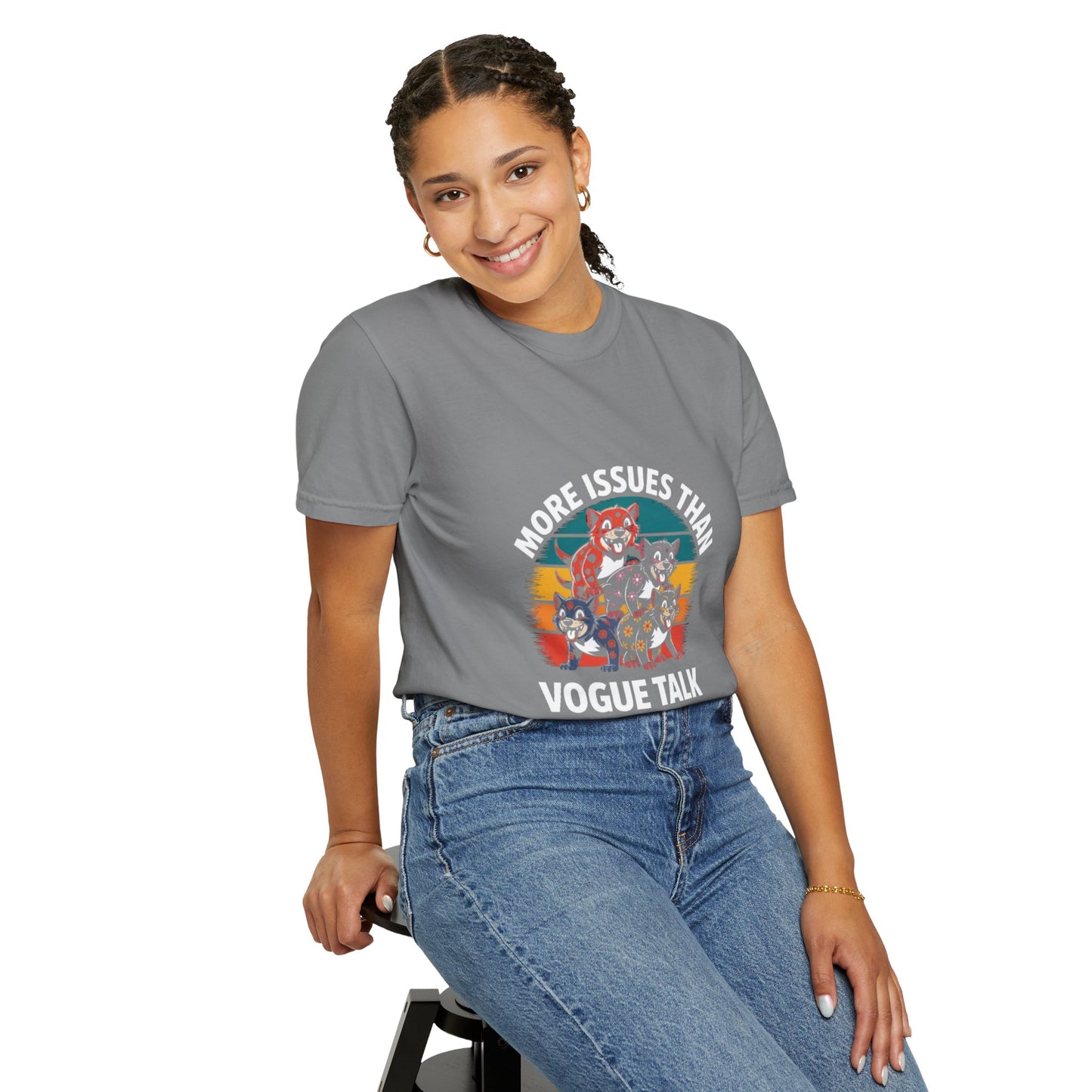 Garment-Dyed T-Shirt - More Issues Than Vogue
