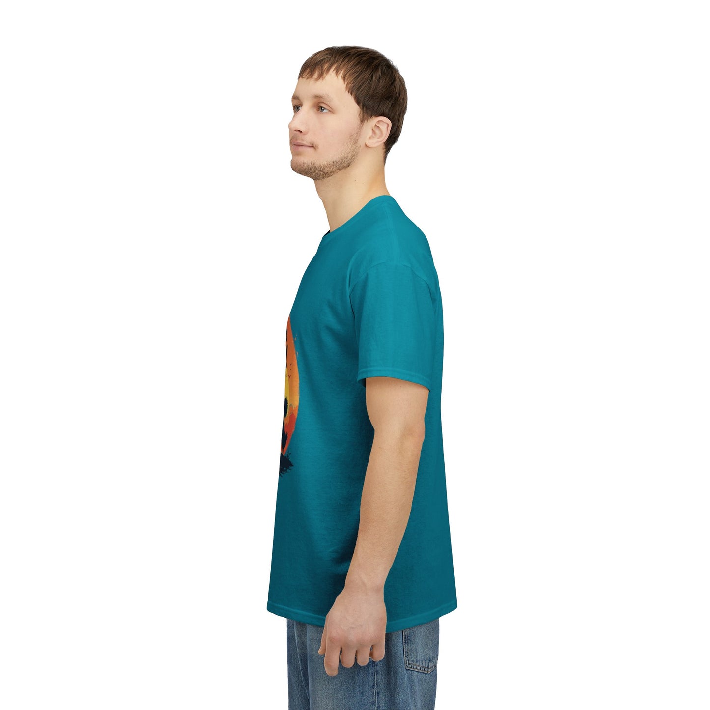 Unisex Heavy Cotton Tee - The Brain is Powerful' Inspirational T-Shirt