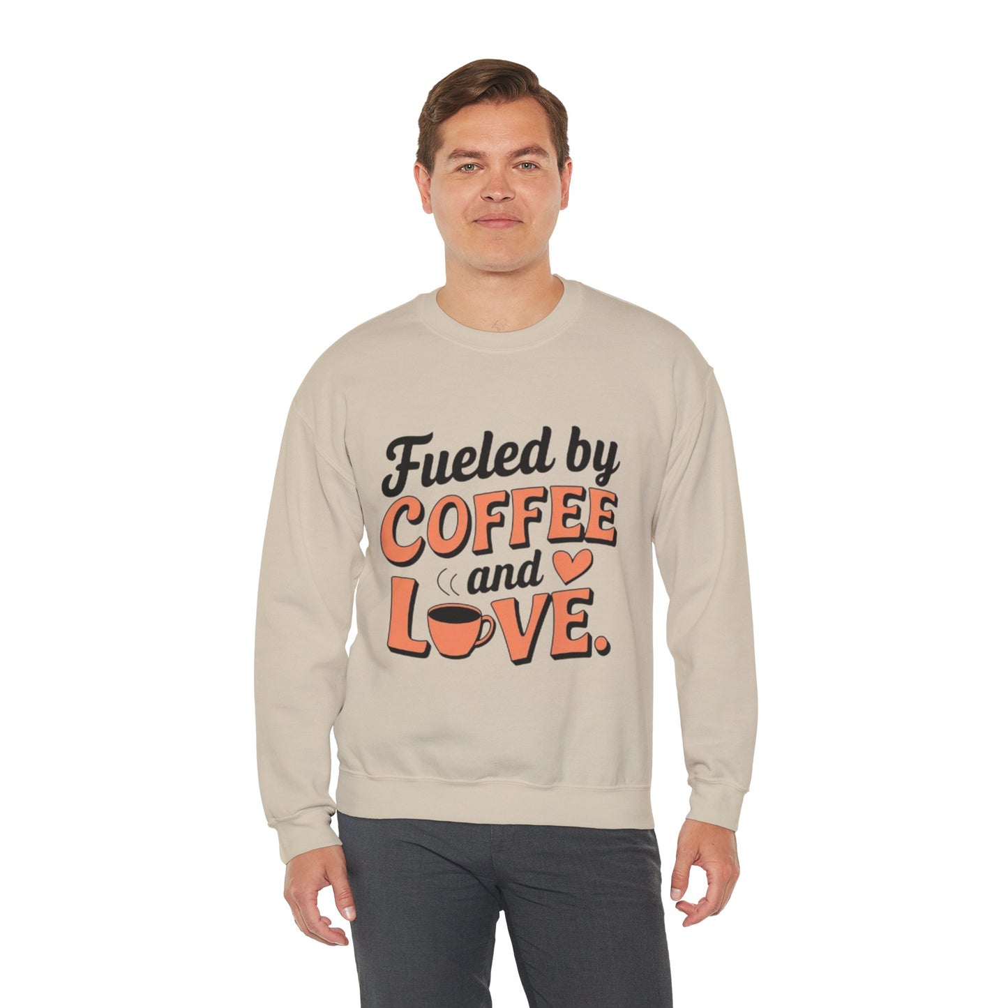 Cinched Bottom Hoodie - Fueled by Coffee and Love