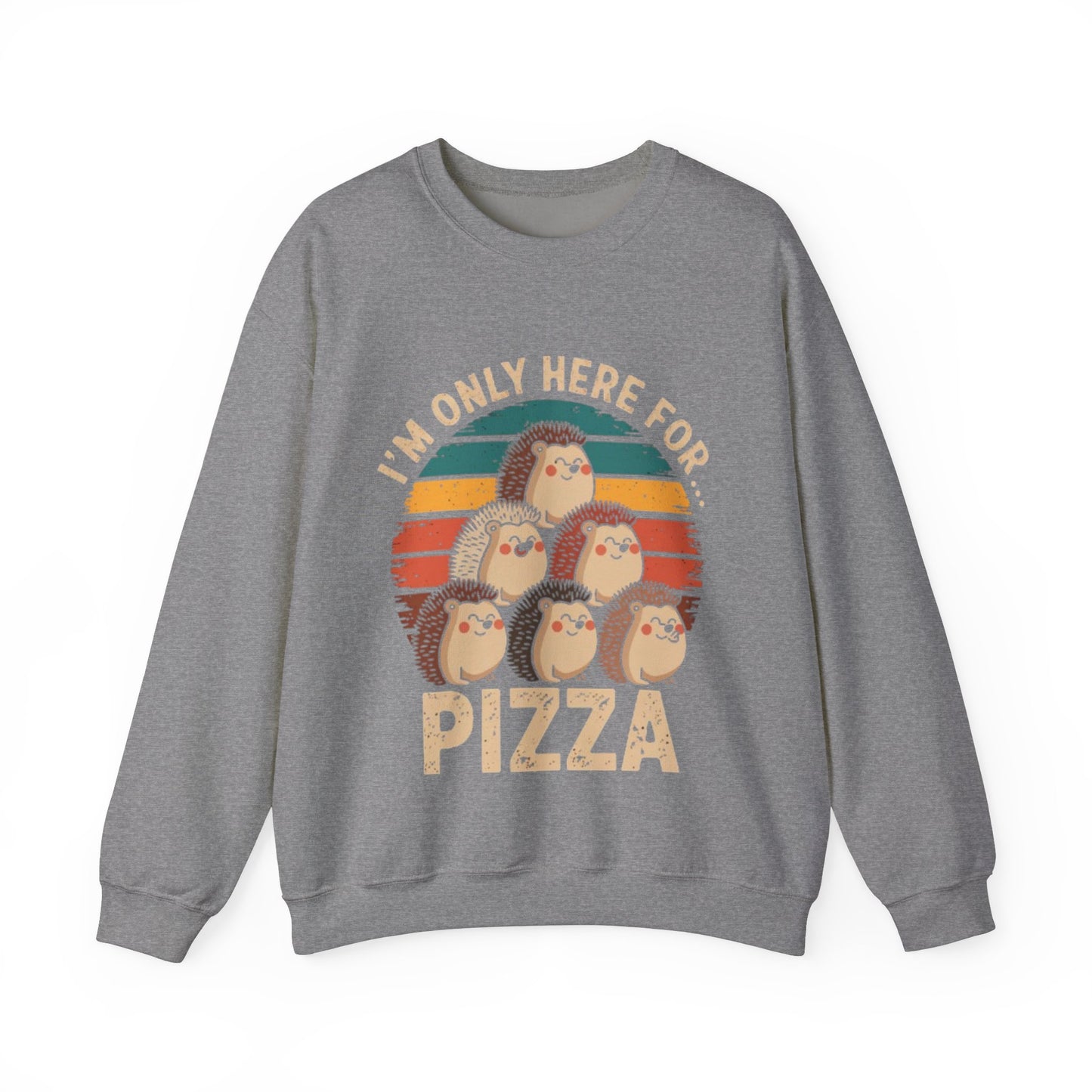 Crewneck Sweatshirt -Pizza Lover