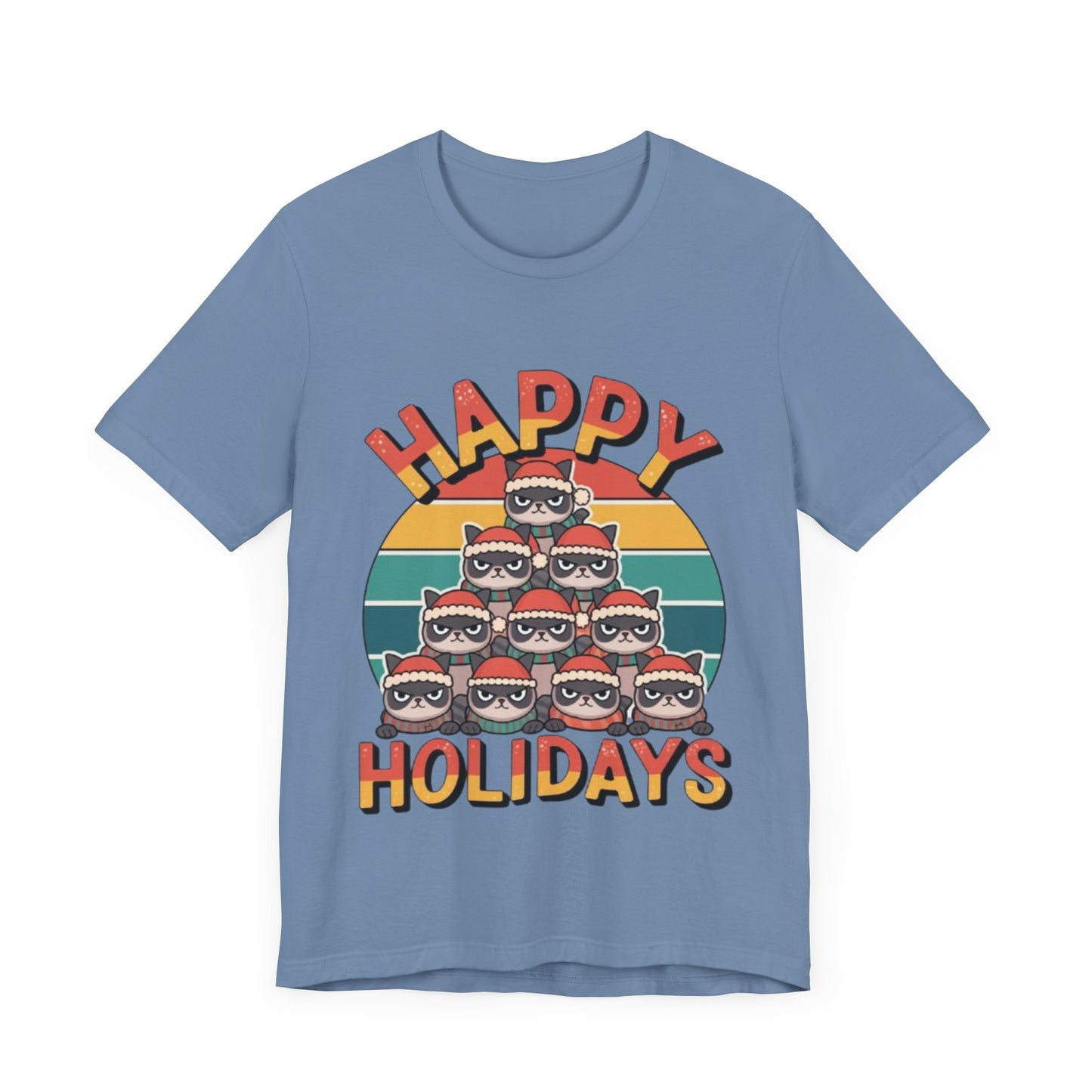 Unisex Jersey Short Sleeve Tee - Happy Holidays