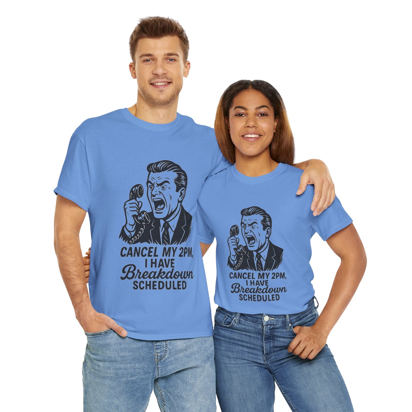 Humorous Unisex Cotton Tee – Perfect Gift for Stress Relief