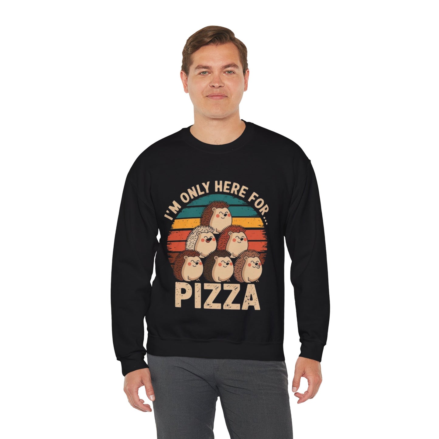 Crewneck Sweatshirt -Pizza Lover