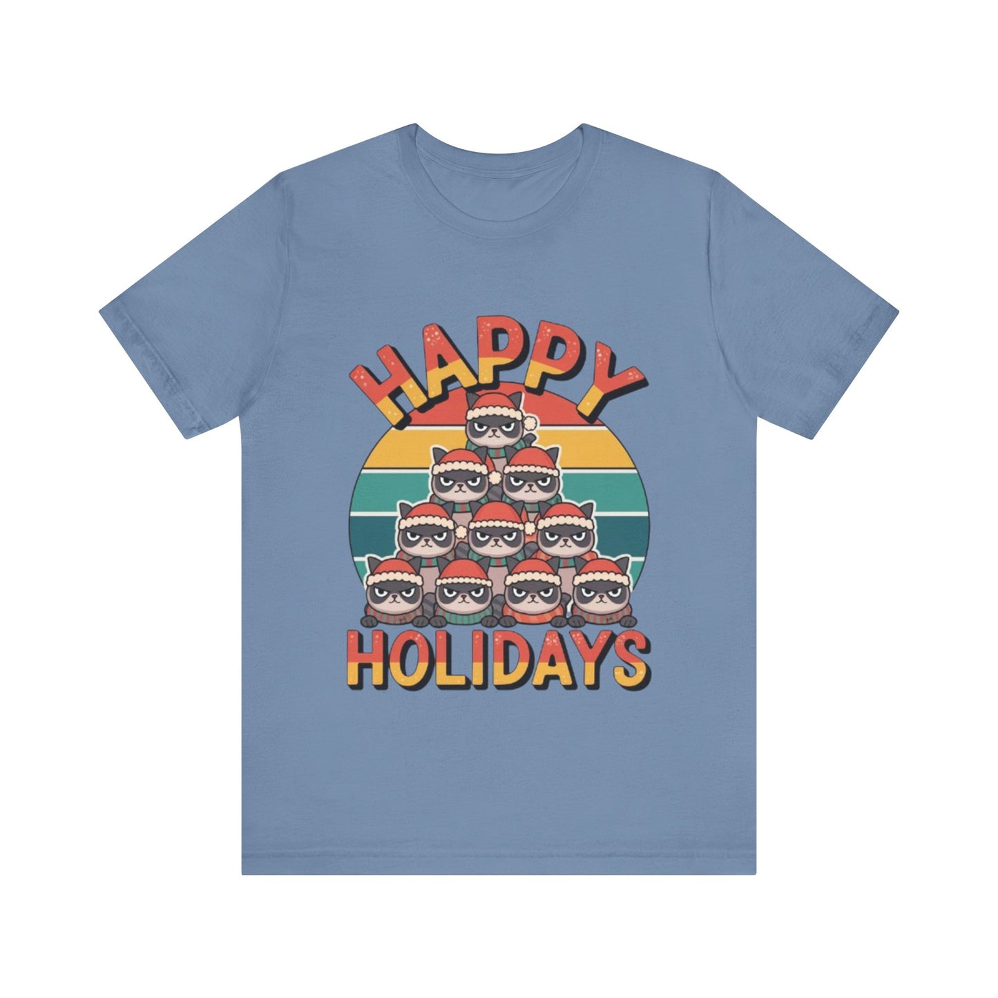 Unisex Jersey Short Sleeve Tee - Happy Holidays