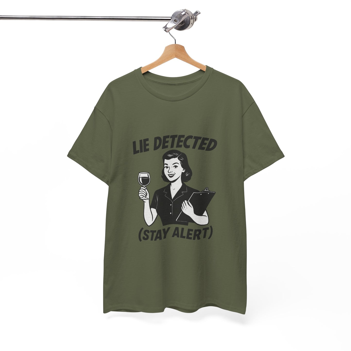 Funny Lie Detected Unisex Tee