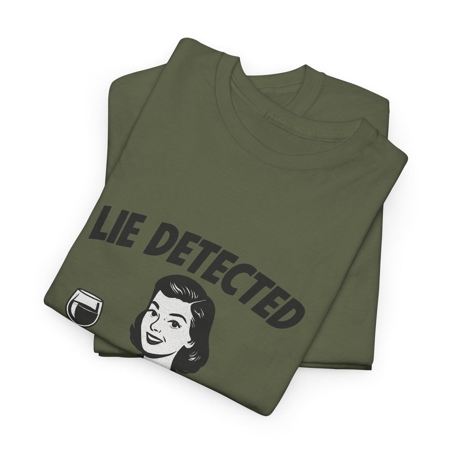 Funny Lie Detected Unisex Tee