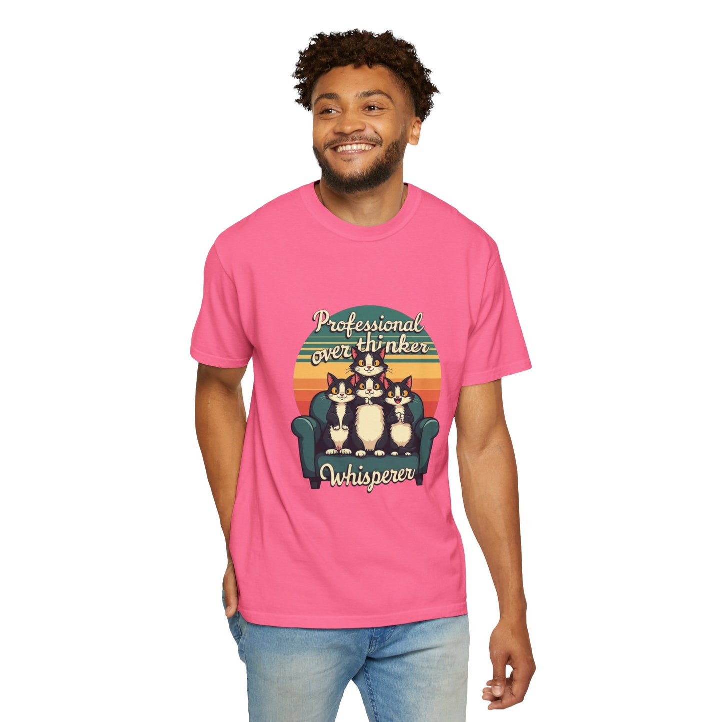 Unisex Garment-Dyed Tee -Professional Overthinker